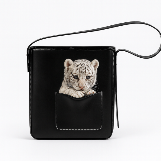 Leatherchild Handmade Hyper-Realistic Carved Leather Pet Bucket bag (Deposit)Artist: Ms.Tao
